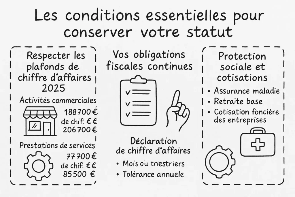 conditions durée auto entrepreneur