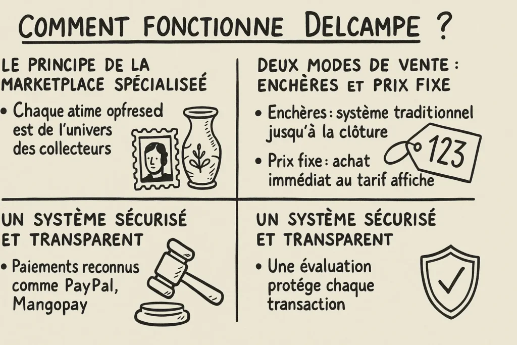 fonctionnement delcampe