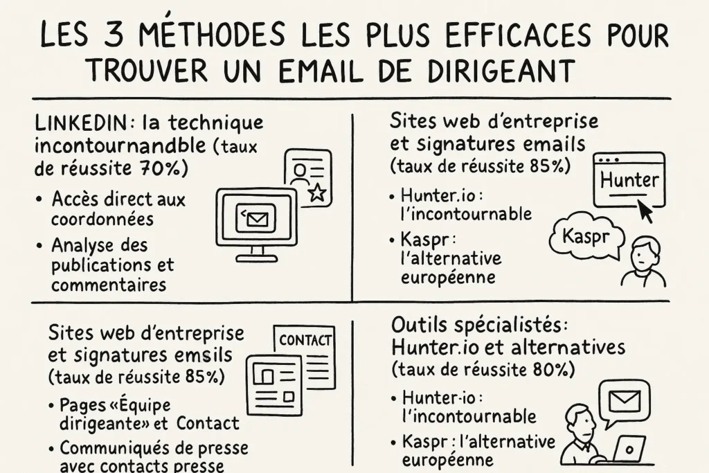 methode trouver mail