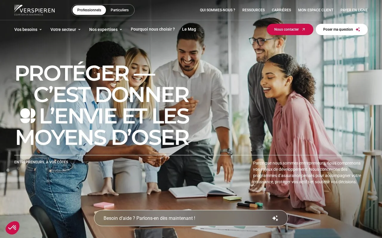 Comment contacter le SAV de Verspieren ? - verspieren