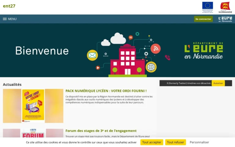 ENT Eurélien : Guide de Connexion au Portail des Collèges