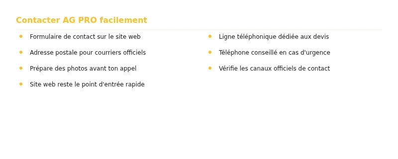 Infographie a g pro