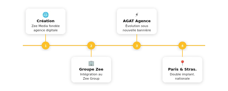 Infographie agence seo zee media