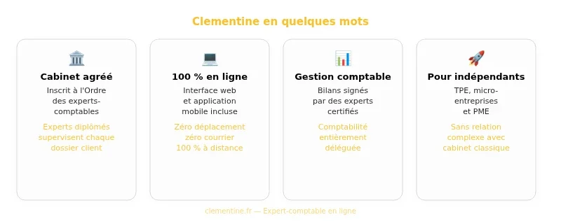 Infographie comptable Clementine