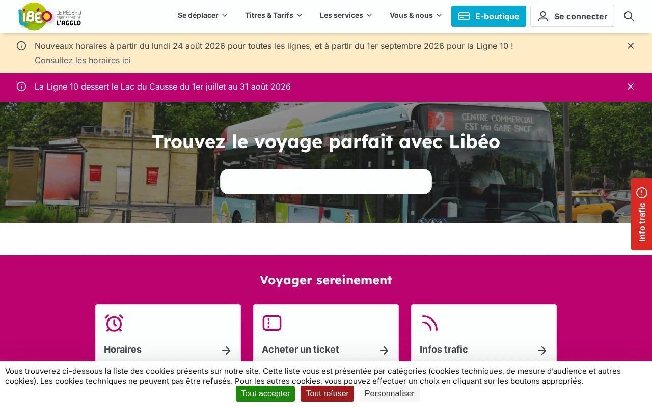 Libéo, le réseau de transport de l'Agglo de Brive - libeo