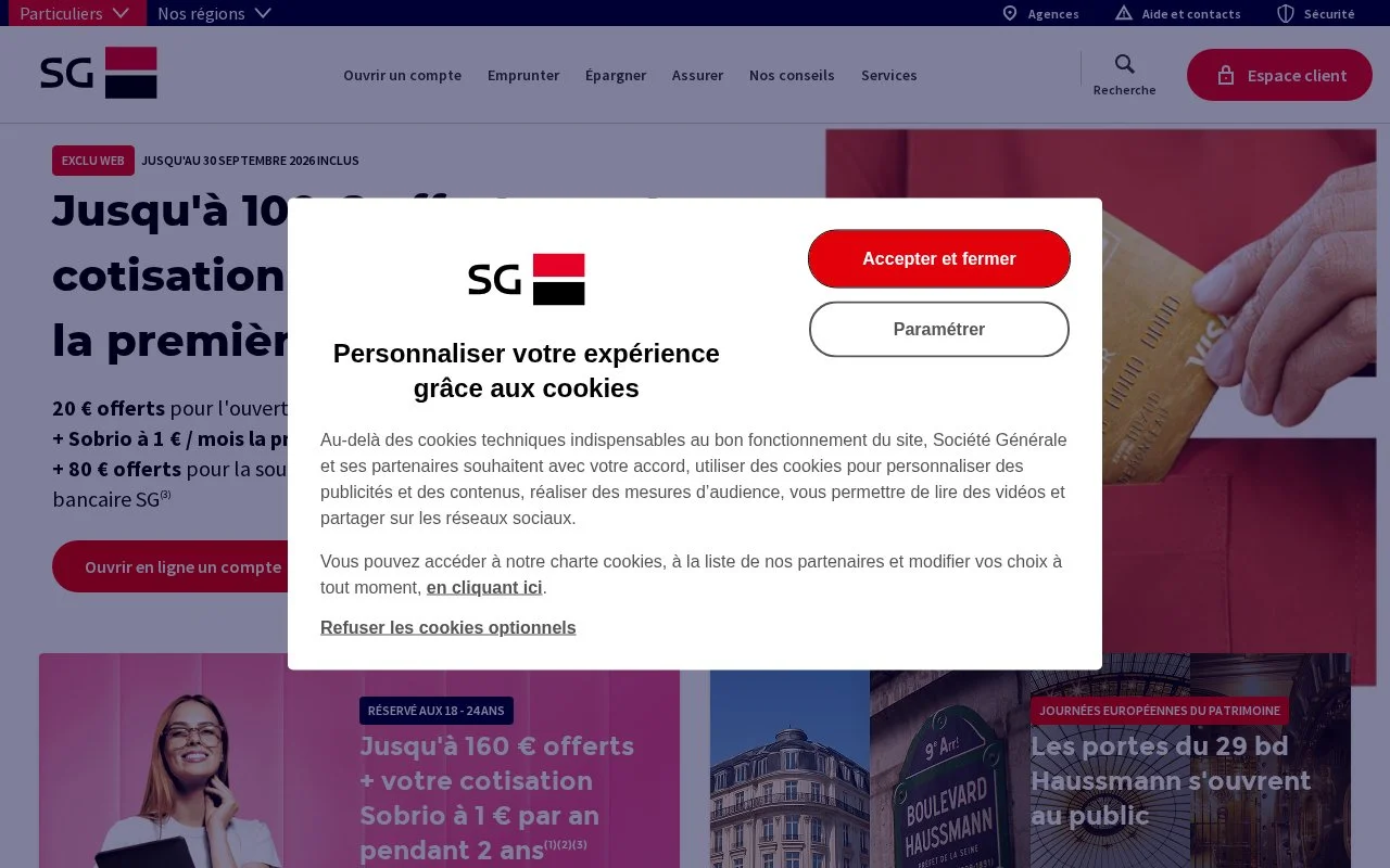 Quels services propose Société Générale Pro ? - societe generale pro