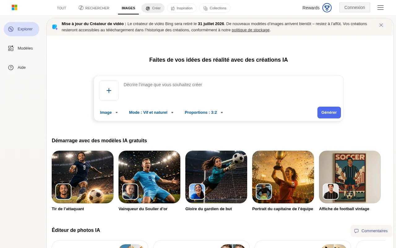 Quels types d'images peut-on générer avec Bing Image Creator ? - bing image creator